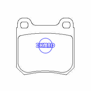 OPEL OMEGA CADILLAC Catera SAAB 9-3 900 SATURN L200 L300 LS2 LW2 LW300 Brake pad FMSI:7582-D709 7614-D709 OEM:9201354 FDB525 FDB973 TRW:GDB1302 GDB915 WVA:21050, F709